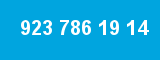 923 786 19 14 923 786 19 14